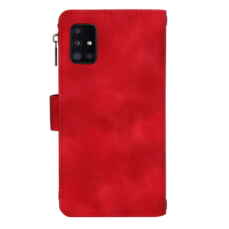 For Samsung Galaxy S20 5G Dream 9-Card Zipper Wallet RFID Leather Phone Case with Lanyard