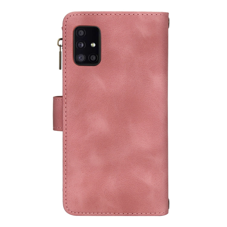 For Samsung Galaxy S20 5G Dream 9-Card Zipper Wallet RFID Leather Phone Case with Lanyard
