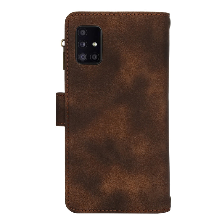 For Samsung Galaxy S20 5G Dream 9-Card Zipper Wallet RFID Leather Phone Case with Lanyard