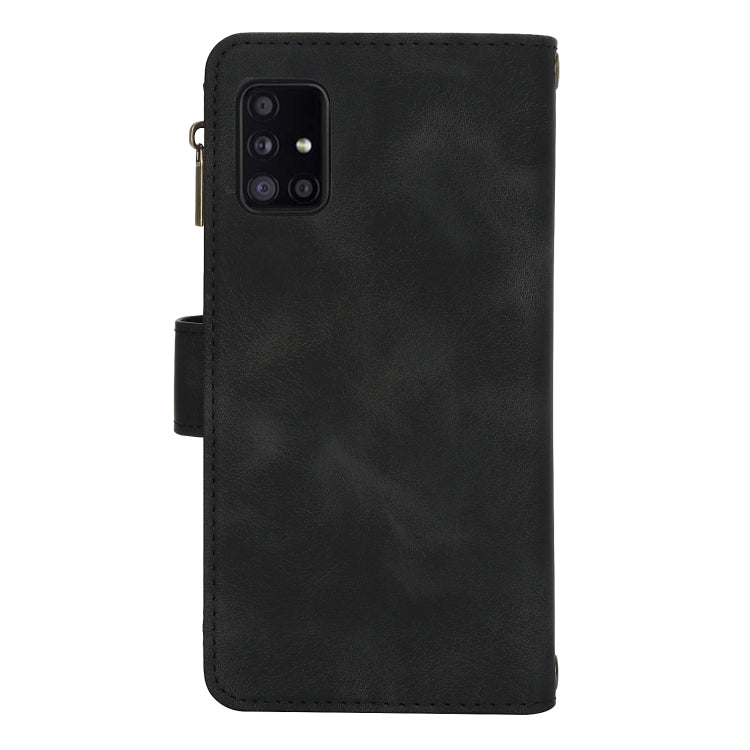 For Samsung Galaxy S20 5G Dream 9-Card Zipper Wallet RFID Leather Phone Case with Lanyard