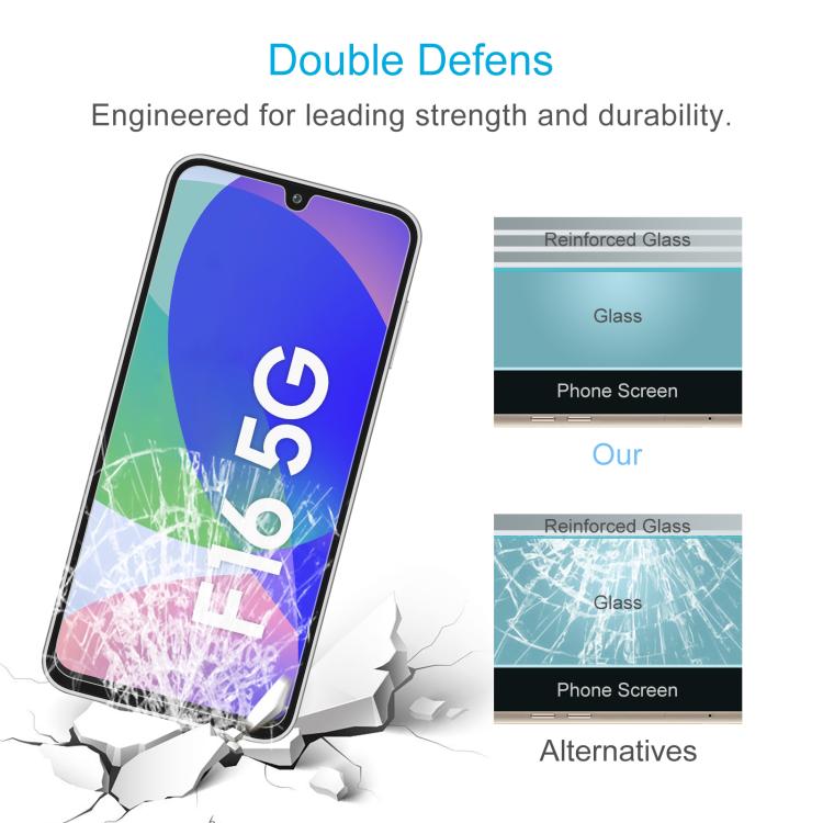 For Samsung Galaxy F16 5G 0.26mm 9H 2.5D Tempered Glass Film