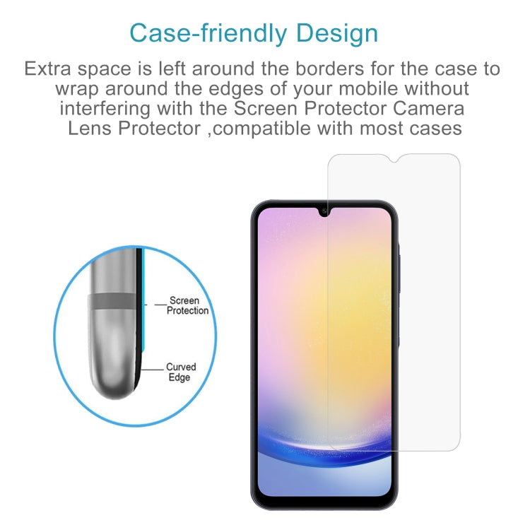 For Samsung Galaxy A26 5G / M16 5G 10pcs 0.26mm 9H 2.5D Tempered Glass Film