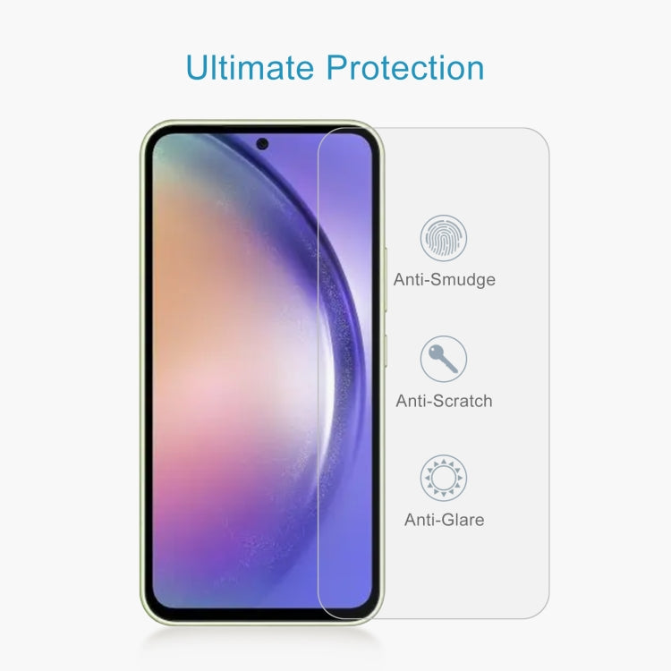 For Samsung Galaxy A56 5G 10pcs 0.26mm 9H 2.5D Tempered Glass Film