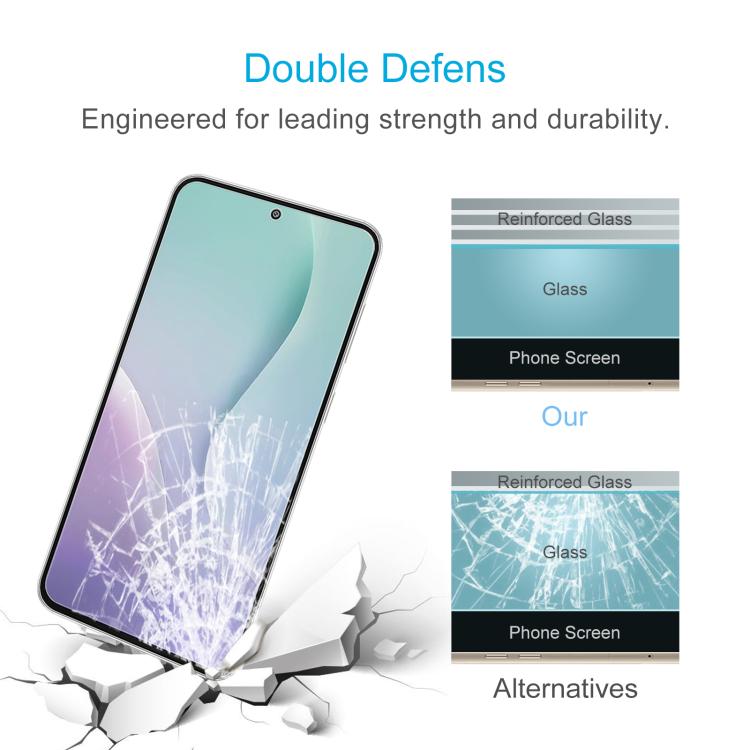 For Samsung Galaxy M56 5G 10pcs 0.26mm 9H 2.5D Tempered Glass Film