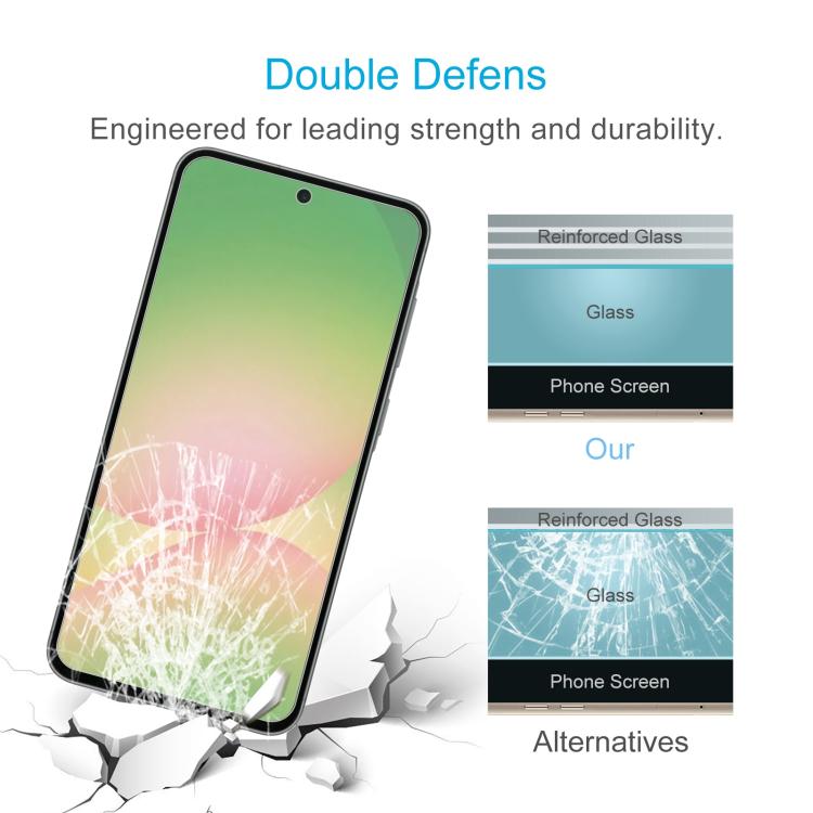 For Samsung Galaxy F56 5G 10pcs 0.26mm 9H 2.5D Tempered Glass Film