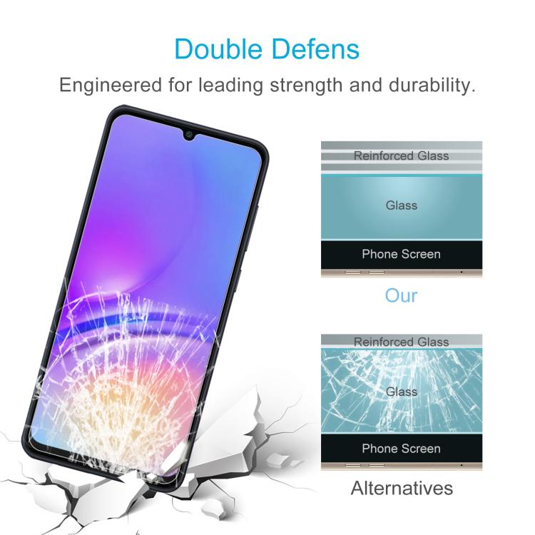 For Samsung Galaxy A07 4G 10pcs 0.26mm 9H 2.5D Tempered Glass Film