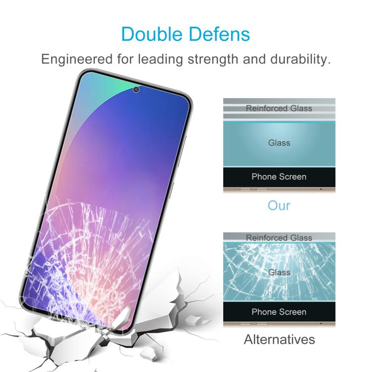 For Samsung Galaxy M36 5G 10pcs 0.26mm 9H 2.5D Tempered Glass Film