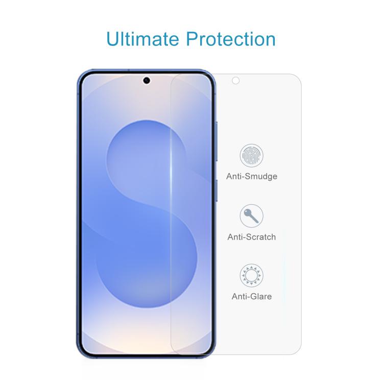 For Samsung Galaxy S25 FE 5G 10pcs 0.26mm 9H 2.5D Tempered Glass Film