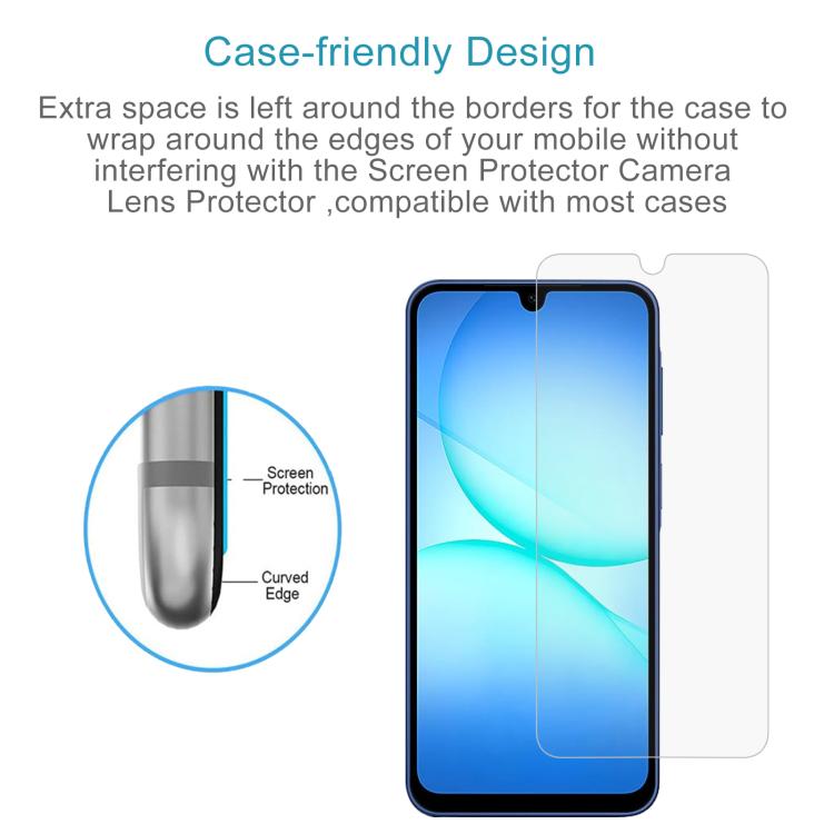 For Samsung Galaxy A27 10pcs 0.26mm 9H 2.5D Tempered Glass Film