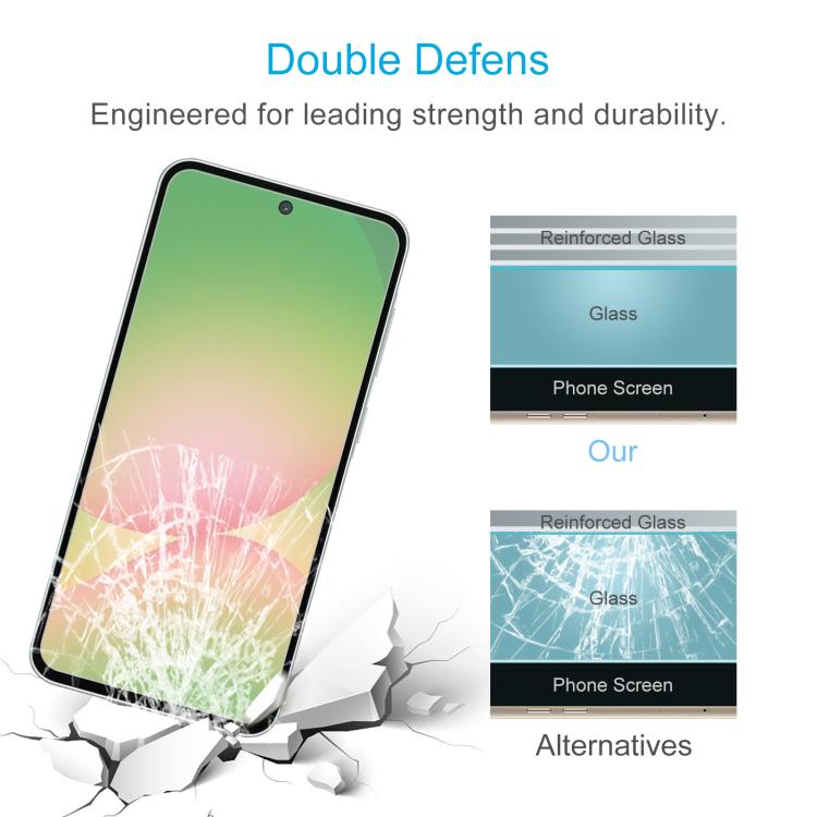 For Samsung Galaxy A57 10pcs 0.26mm 9H 2.5D Tempered Glass Film