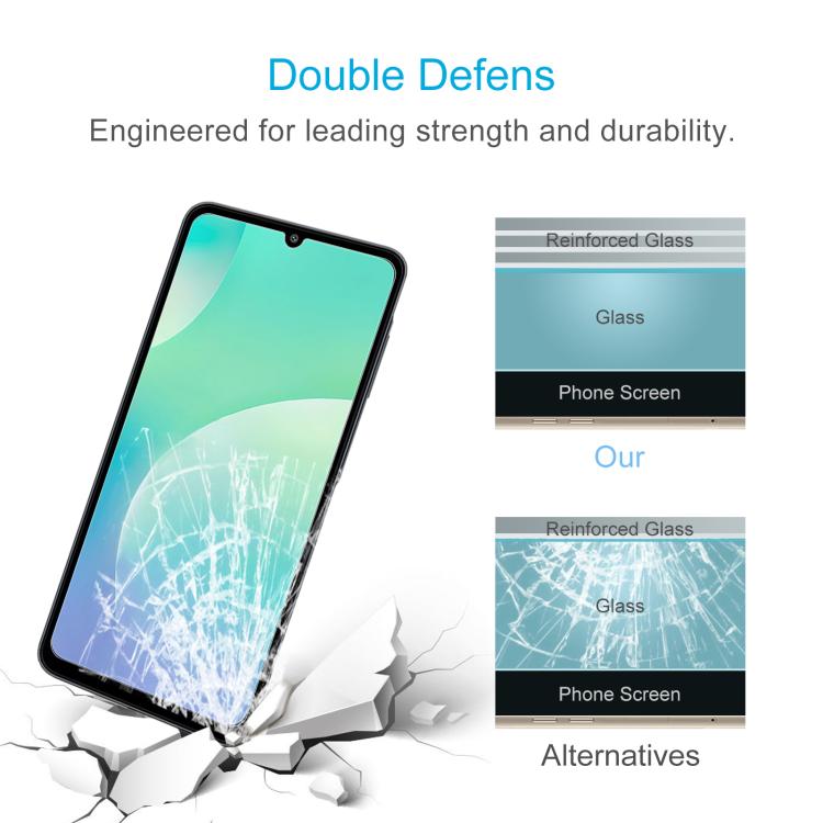 For Samsung Galaxy M07 4G 10pcs 0.26mm 9H 2.5D Tempered Glass Film