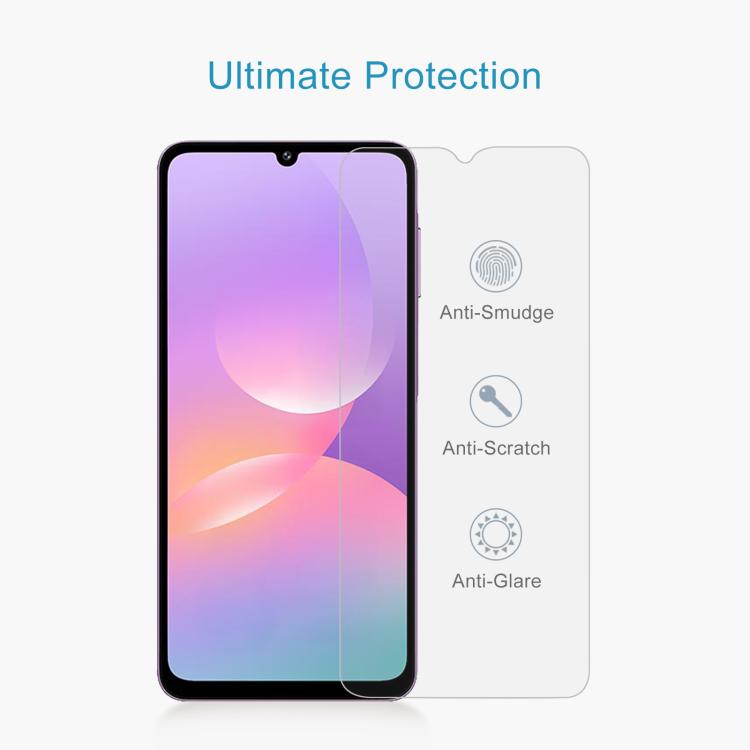 For Samsung Galaxy M17e 5G 10pcs 0.26mm 9H 2.5D Tempered Glass Film