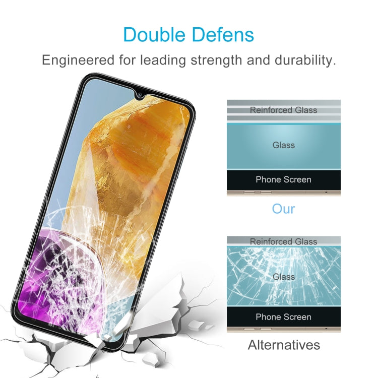 For Samsung Galaxy M15 5G Prime 50pcs 0.26mm 9H 2.5D Tempered Glass Film