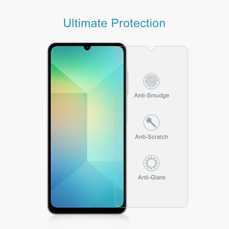For Samsung Galaxy A07 5G 50pcs 0.26mm 9H 2.5D Tempered Glass Film