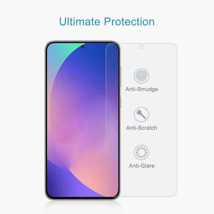 For Samsung Galaxy M36 5G 50pcs 0.26mm 9H 2.5D Tempered Glass Film