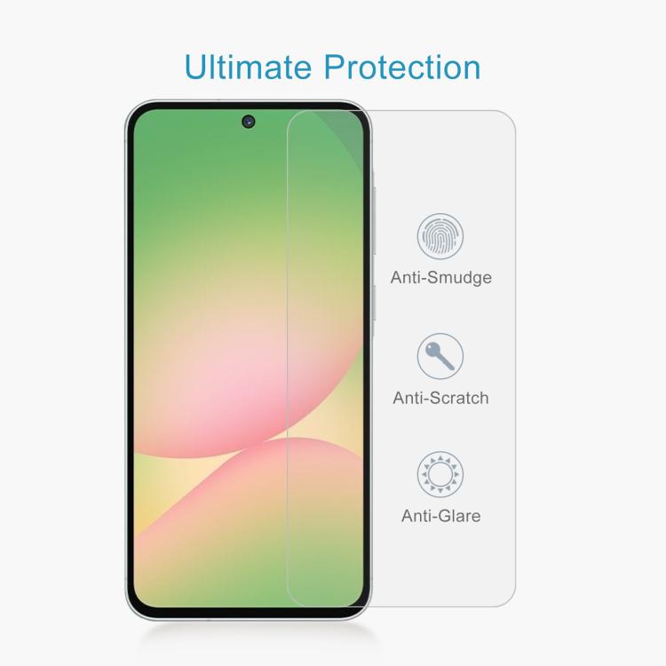 For Samsung Galaxy A57 50pcs 0.26mm 9H 2.5D Tempered Glass Film