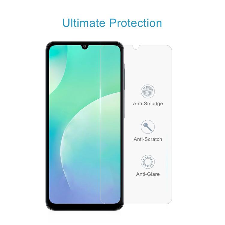 For Samsung Galaxy M07 4G 50pcs 0.26mm 9H 2.5D Tempered Glass Film