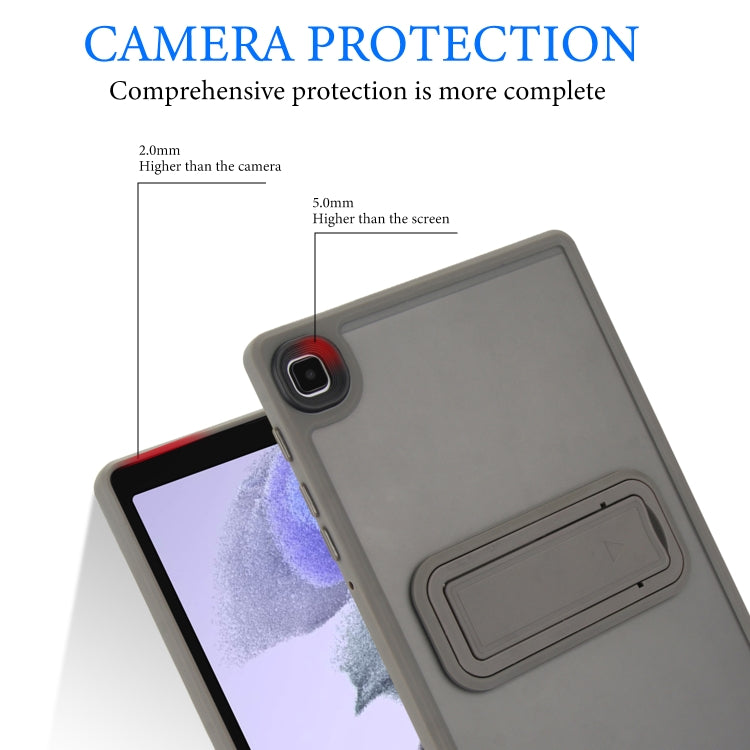 For Samsung Galaxy Tab A7 Lite Skin Feel Holder PC Hybrid TPU Tablet Case