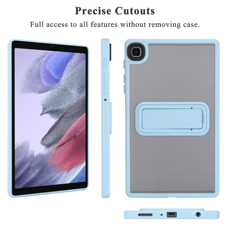 For Samsung Galaxy Tab A7 Lite Skin Feel Holder PC Hybrid TPU Tablet Case