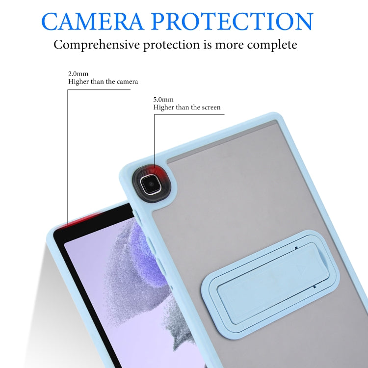 For Samsung Galaxy Tab A7 Lite Skin Feel Holder PC Hybrid TPU Tablet Case