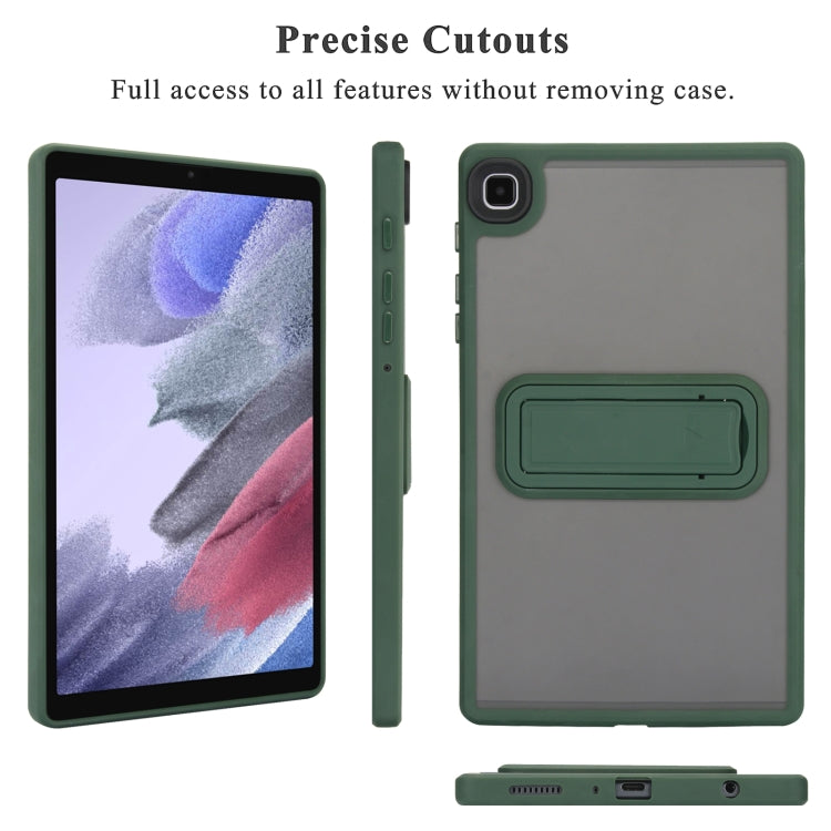 For Samsung Galaxy Tab A7 Lite Skin Feel Holder PC Hybrid TPU Tablet Case