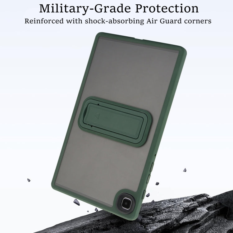 For Samsung Galaxy Tab A7 Lite Skin Feel Holder PC Hybrid TPU Tablet Case
