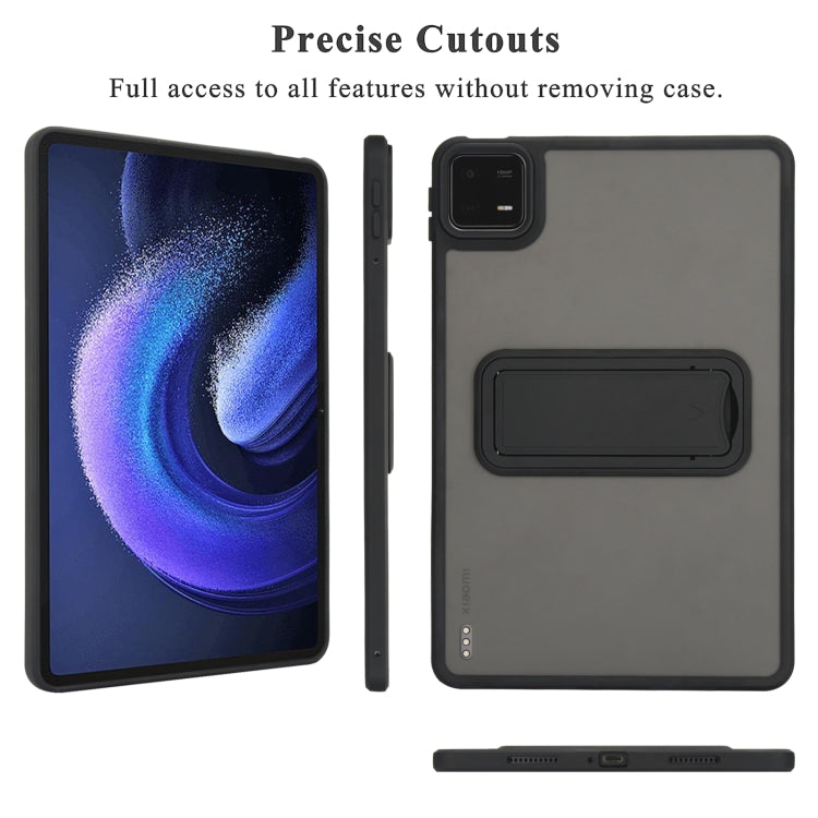 For Xiaomi Pad 6 / Pad 6 Pro Skin Feel Holder PC Hybrid TPU Tablet Case