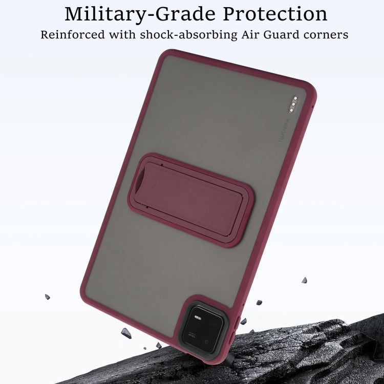 For Xiaomi Pad 6 / Pad 6 Pro Skin Feel Holder PC Hybrid TPU Tablet Case
