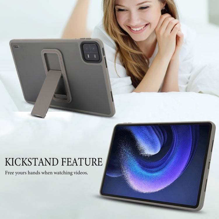For Xiaomi Redmi Pad SE 11 Skin Feel Holder PC Hybrid TPU Tablet Case