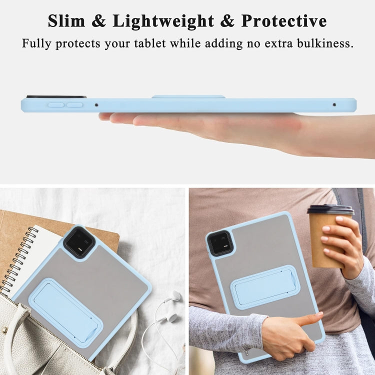 For Xiaomi Redmi Pad SE 11 Skin Feel Holder PC Hybrid TPU Tablet Case