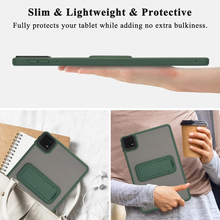For Xiaomi Redmi Pad SE 11 Skin Feel Holder PC Hybrid TPU Tablet Case