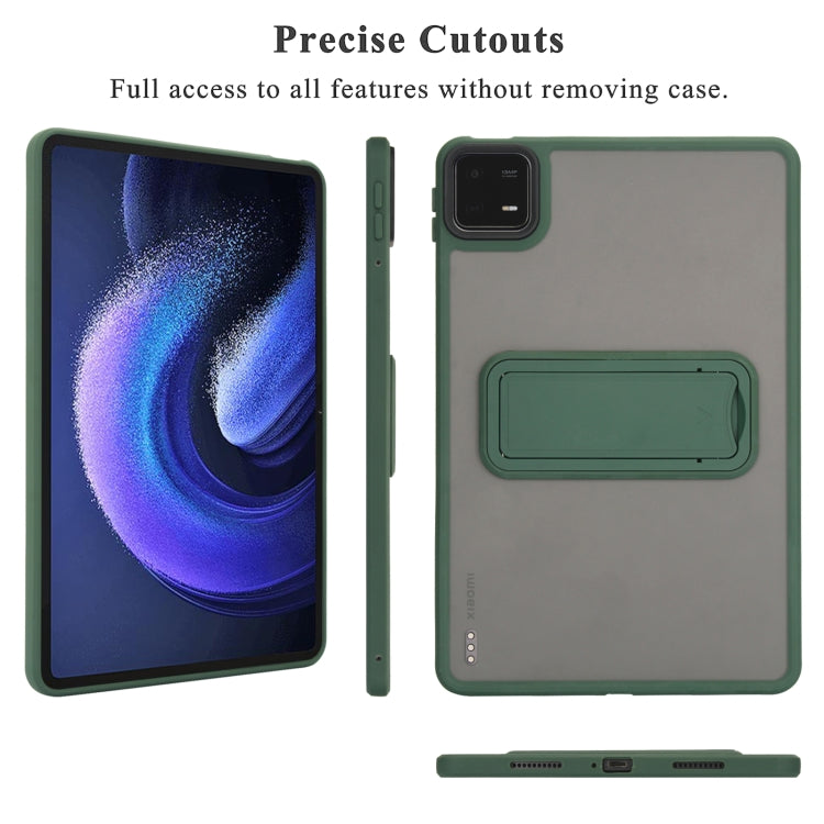 For Xiaomi Redmi Pad SE 11 Skin Feel Holder PC Hybrid TPU Tablet Case