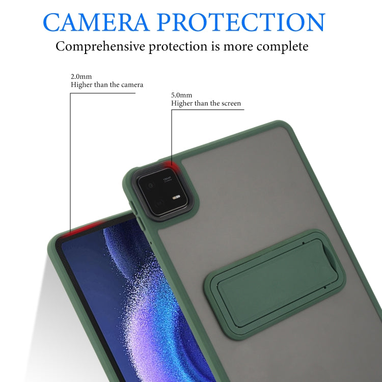 For Xiaomi Redmi Pad SE 11 Skin Feel Holder PC Hybrid TPU Tablet Case