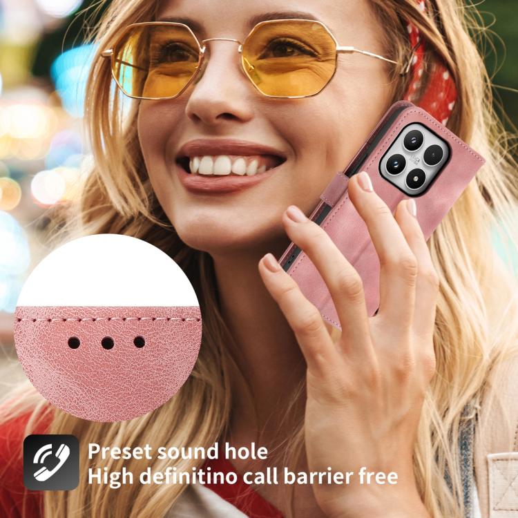 For Xiaomi 17 Skin Feel Flowers Embossed Wallet Leather Phone Case