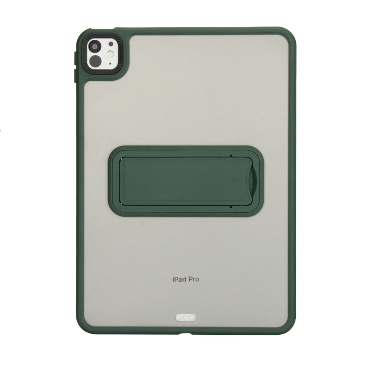 For iPad 2025 / 2022 Skin Feel Holder PC Hybrid TPU Tablet Case