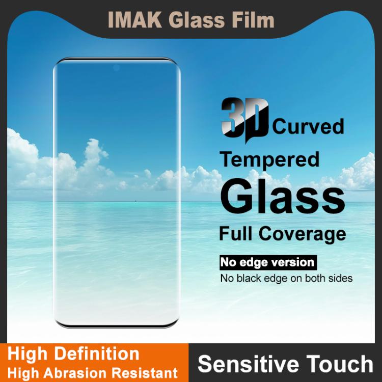 For Redmi Note 15 Pro+ 5G Global 163.3mm imak No Edge Version 3D Curved Full Screen Tempered Glass Film