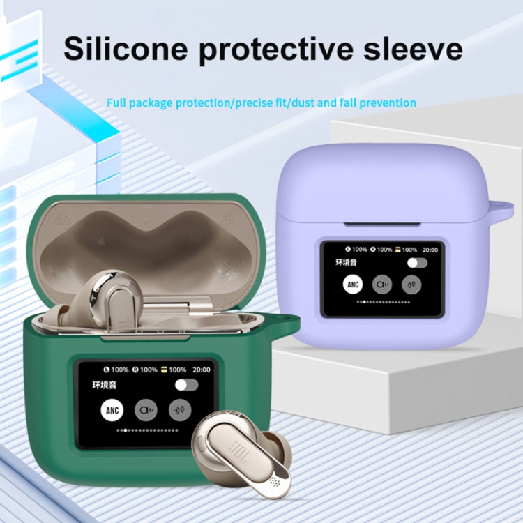 For JBL Tour Pro 3 Silicone Wireless Earphone Protective Case