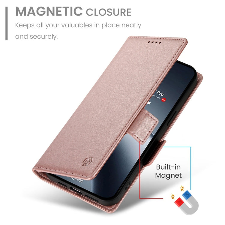 For Xiaomi 14T Pro Side Buckle Magnetic Frosted Leather Phone Case