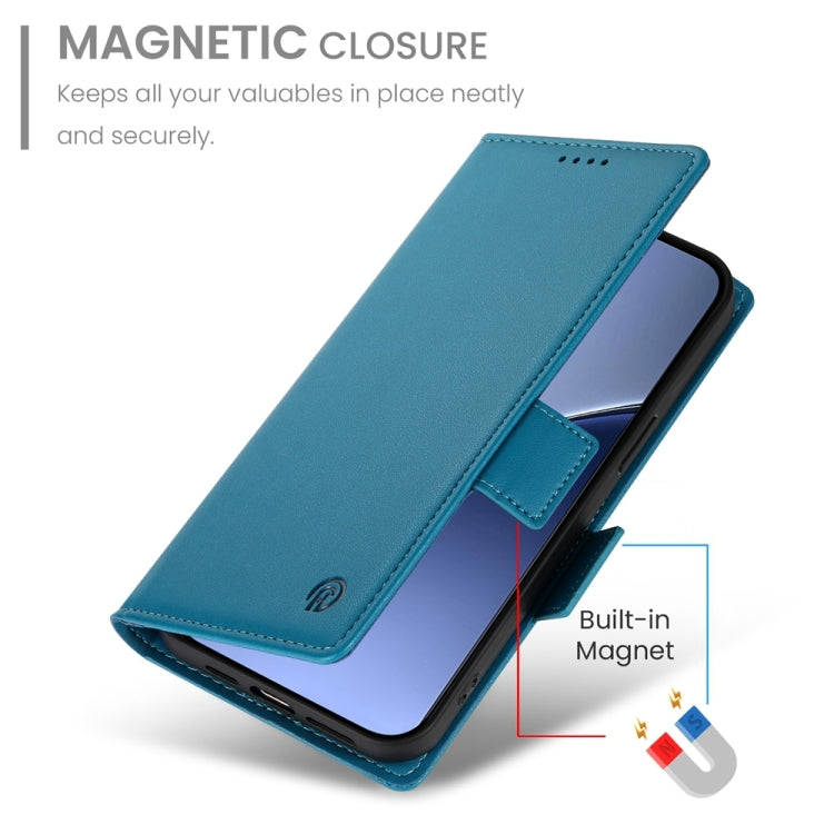 For Xiaomi 15 Side Buckle Magnetic Frosted Leather Phone Case