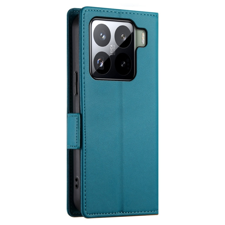 For Xiaomi 15 Pro Side Buckle Magnetic Frosted Leather Phone Case