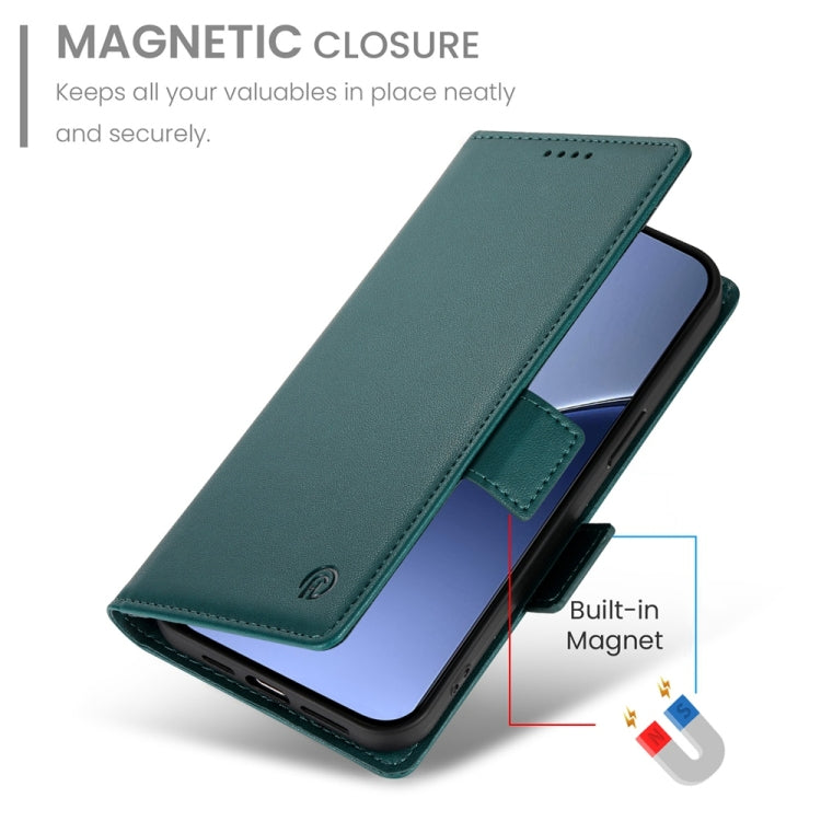 For Xiaomi 15 Pro Side Buckle Magnetic Frosted Leather Phone Case