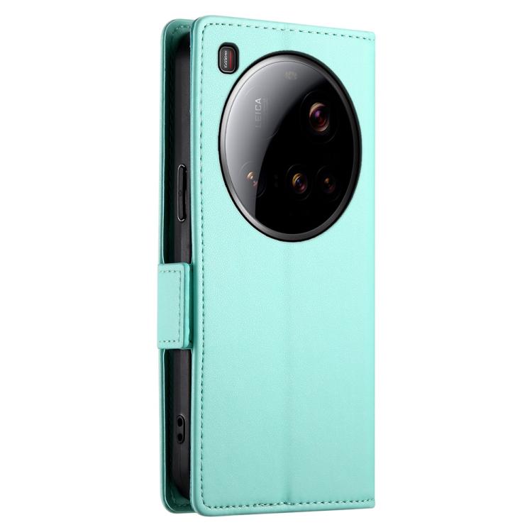 For Xiaomi 15 Ultra Side Buckle Magnetic Frosted Leather Phone Case
