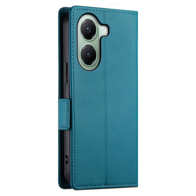For Xiaomi Poco X7 Pro / Redmi Turbo 4 Side Buckle Magnetic Frosted Leather Phone Case