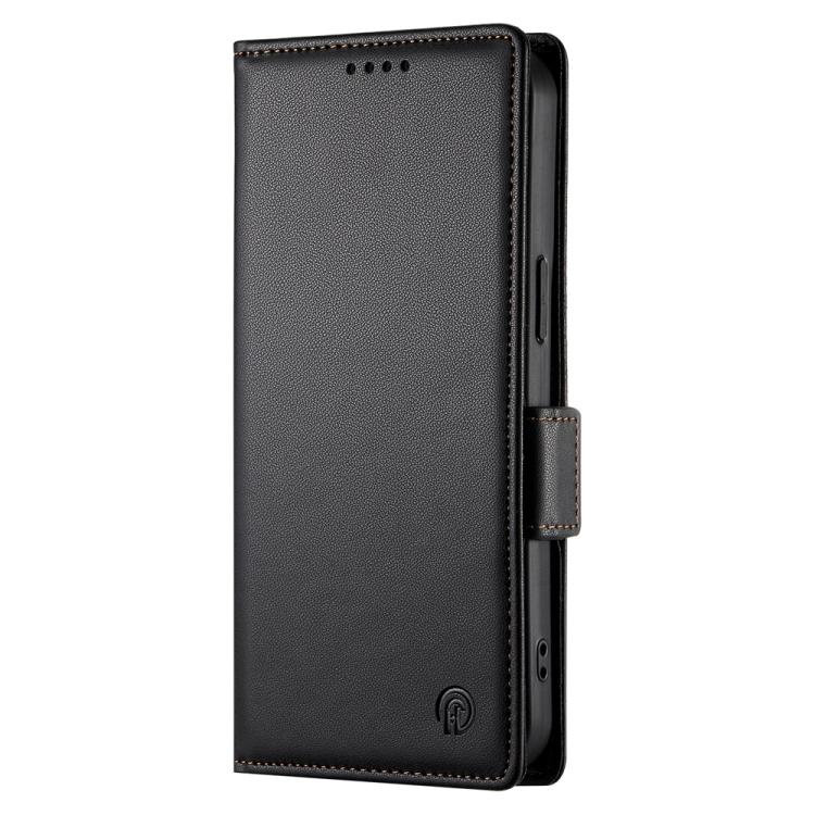 For Xiaomi 15T Pro 5G Side Buckle Magnetic Frosted Leather Phone Case
