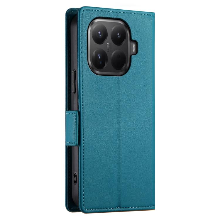 For Xiaomi 15T Pro 5G Side Buckle Magnetic Frosted Leather Phone Case