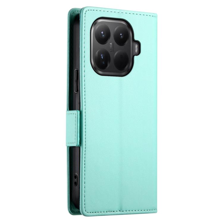 For Xiaomi 15T Pro 5G Side Buckle Magnetic Frosted Leather Phone Case