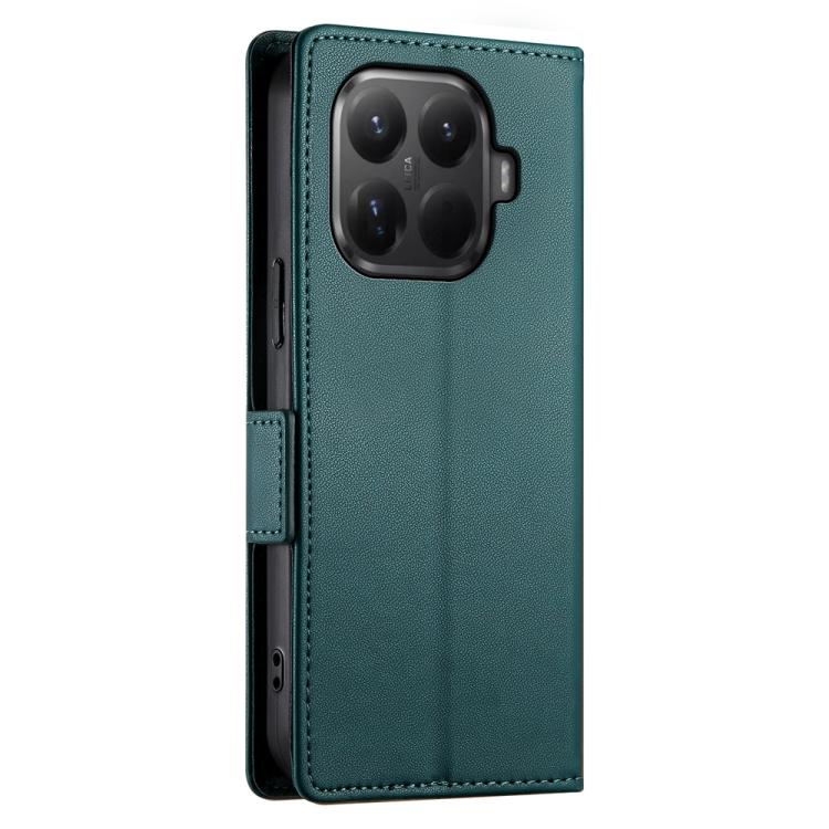 For Xiaomi 15T Pro 5G Side Buckle Magnetic Frosted Leather Phone Case