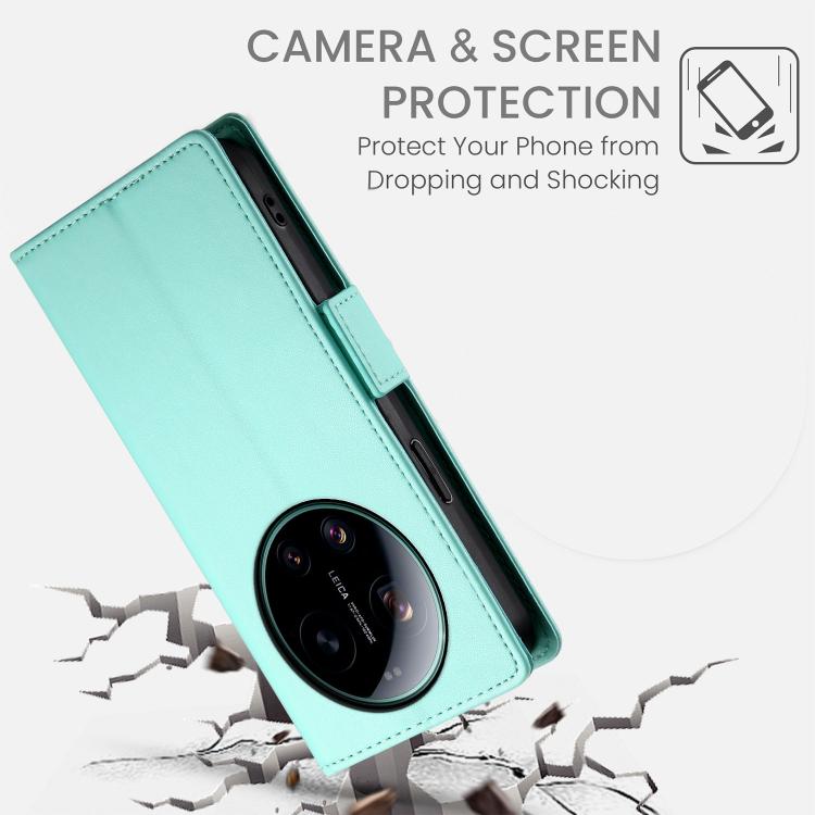 For Xiaomi 17 Ultra Side Buckle Magnetic Frosted Leather Phone Case
