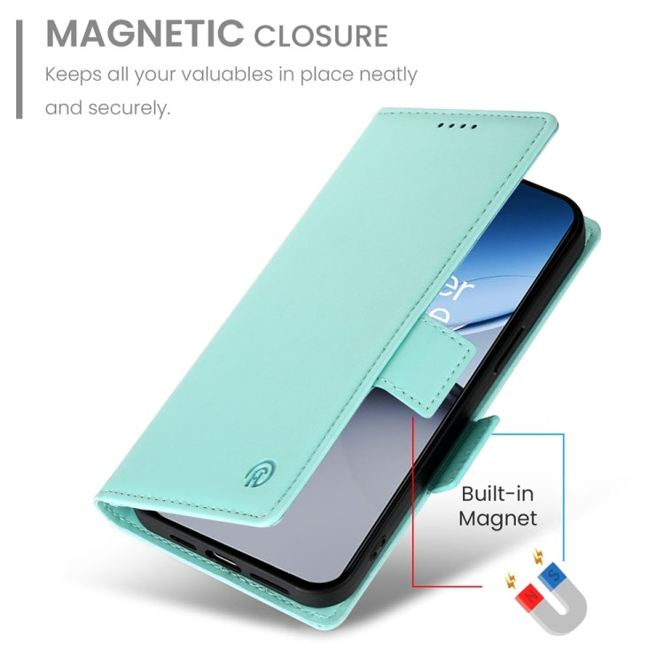 For OnePlus Nord 4 5G Side Buckle Magnetic Frosted Leather Phone Case
