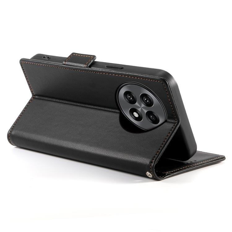 For OnePlus 13R / Ace 5 / Ace 5 Pro Side Buckle Magnetic Frosted Leather Phone Case